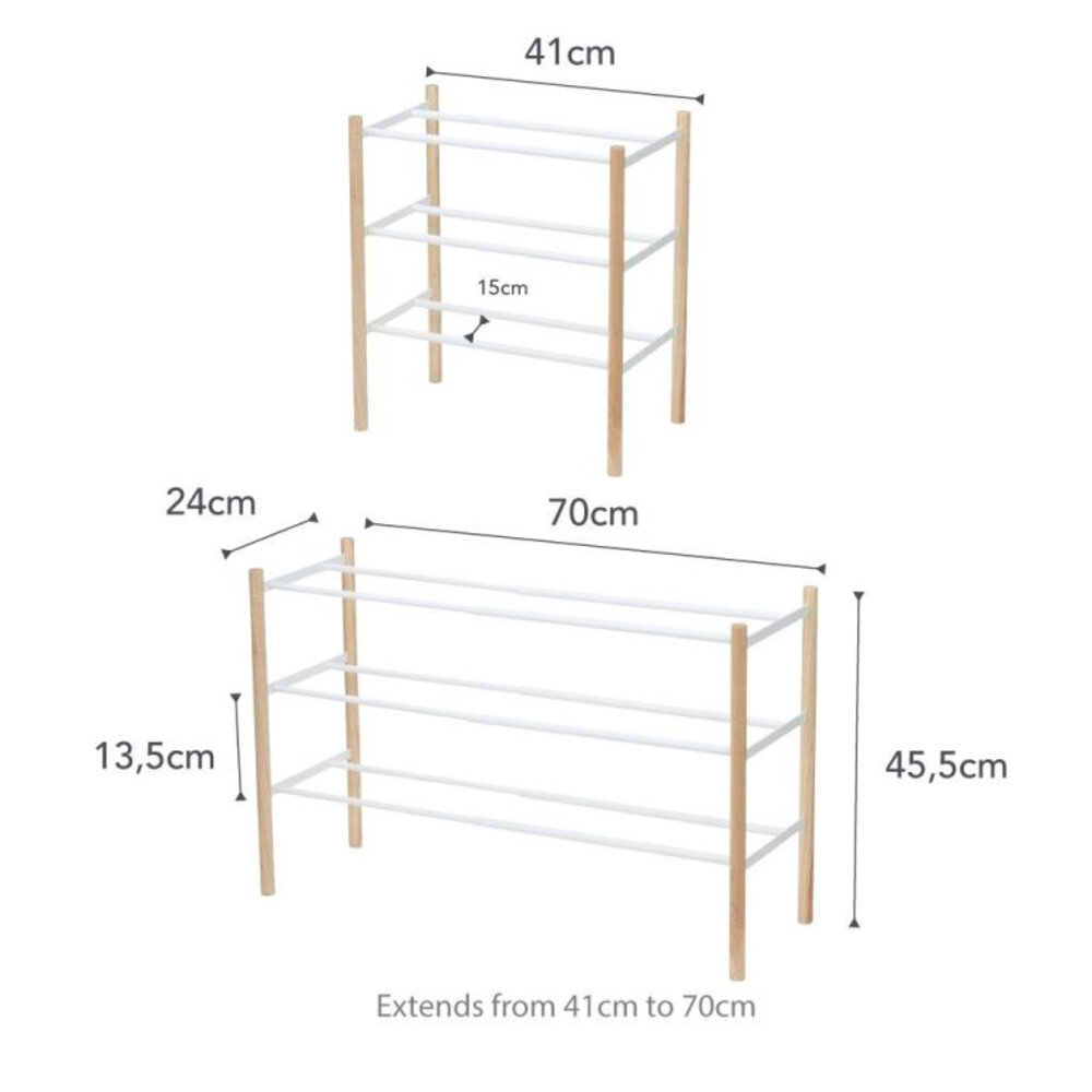 Yamazaki Yamazaki Schoenenrek - Plain - white Yamazaki Yamazaki Schoenenrek - Plain - white