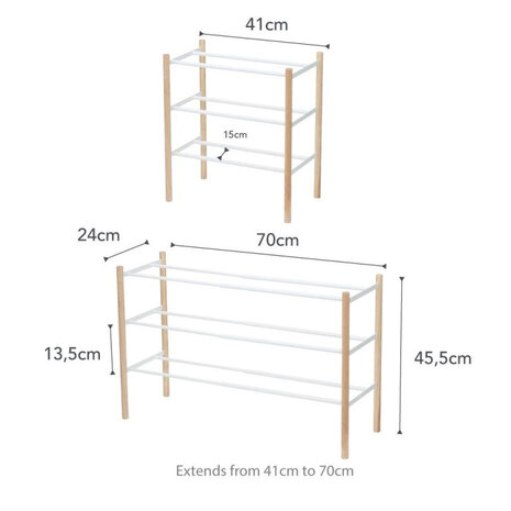 Yamazaki Yamazaki Schoenenrek - Plain - white Yamazaki Yamazaki Schoenenrek - Plain - white