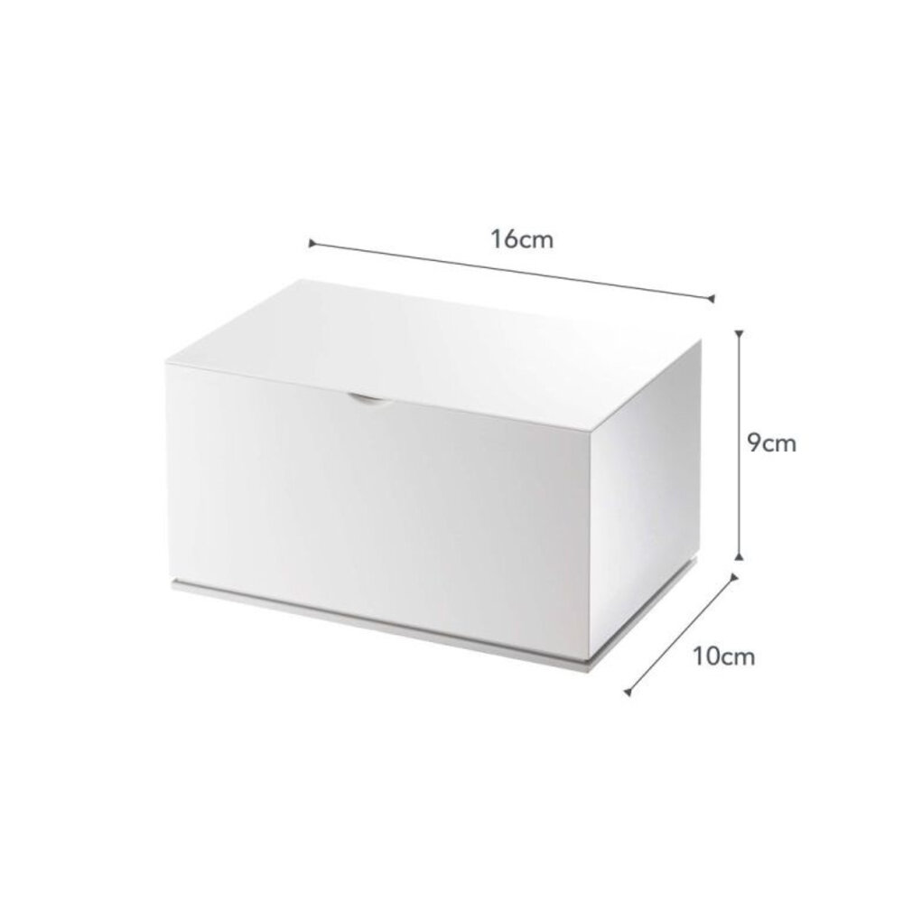 Yamazaki Yamazaki Make Up Organizer - Veil - White Yamazaki Yamazaki Make Up Organizer - Veil - White