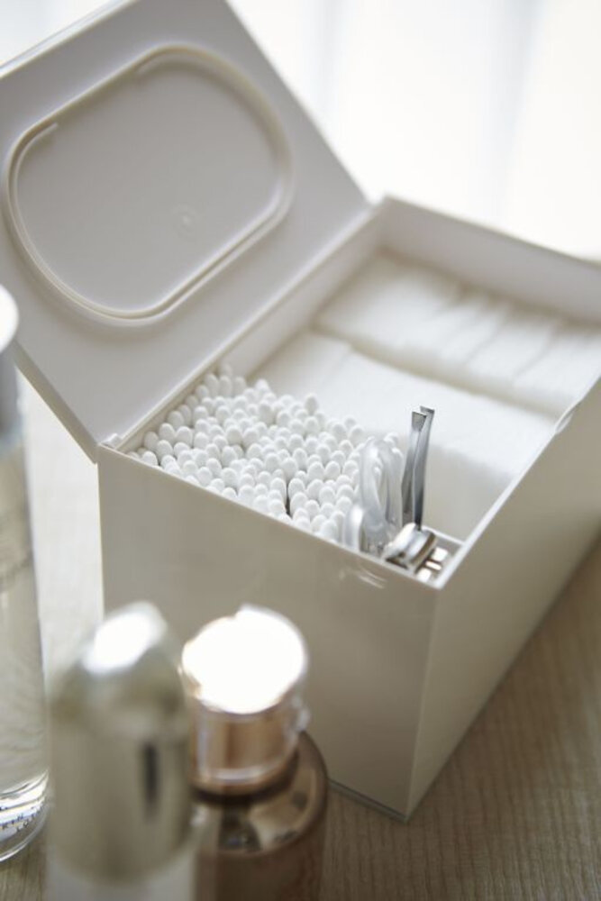 Yamazaki Yamazaki Make Up Organizer - Veil - White Yamazaki Yamazaki Make Up Organizer - Veil - White