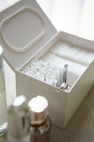 Yamazaki Yamazaki Make Up Organizer - Veil - White Yamazaki Yamazaki Make Up Organizer - Veil - White