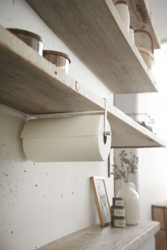 Yamazaki Yamazaki Keukenrol houder - Tosca - white