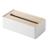 Yamazaki Yamazaki Tissue Houder - Rin - natural Yamazaki Yamazaki Tissue Houder - Rin - natural