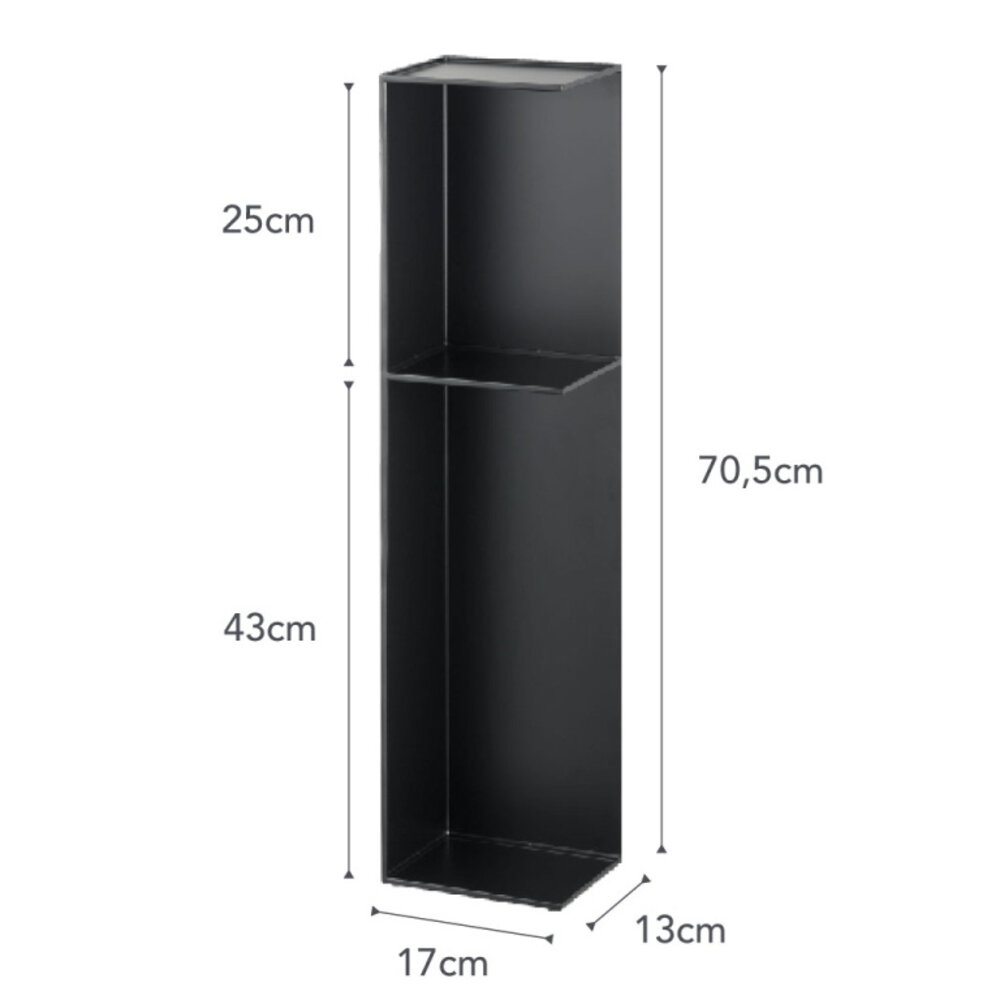 Yamazaki Yamazaki WC Opbergrek - Tower - Black