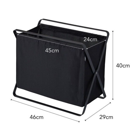 Yamazaki Yamazaki Opbergmand - Tower - black Yamazaki Yamazaki Opbergmand - Tower - black