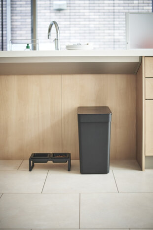 Yamazaki Yamazaki Huisdier Voedselcontainer (12kg) - Tower - Black