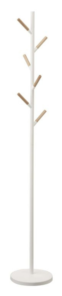 Yamazaki Yamazaki staande kapstok- Plain Pole - white Yamazaki Yamazaki staande kapstok- Plain Pole - white