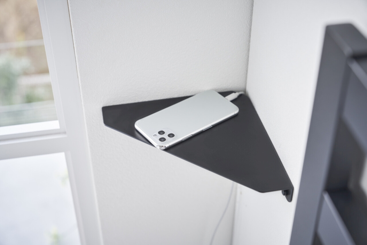 Yamazaki Yamazaki Hoekplank Wandmontage - Tower - Black