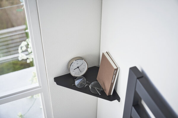 Yamazaki Yamazaki Hoekplank Wandmontage - Tower - Black