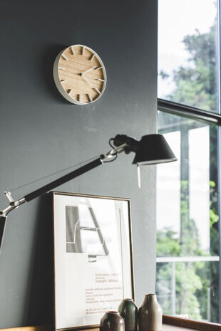 Yamazaki Yamazaki Wandklok - Rin - beige Yamazaki Yamazaki Wandklok - Rin - beige