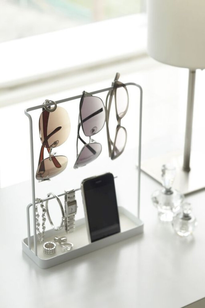 Yamazaki Yamazaki Accessoire en Brillen Rekje - Tower - white Yamazaki Yamazaki Accessoire en Brillen Rekje - Tower - white