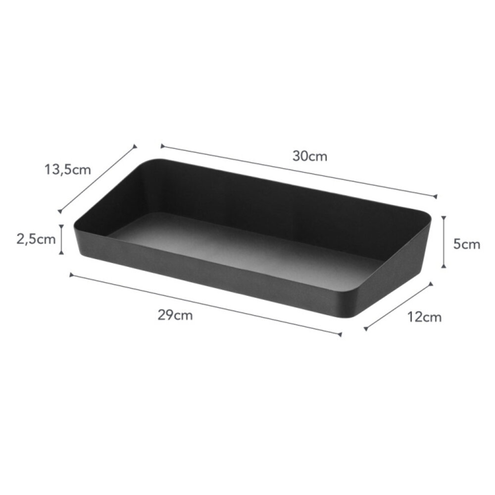 Yamazaki Yamazaki Amenity Tray - Tower - Black Yamazaki Yamazaki Amenity Tray - Tower - Black