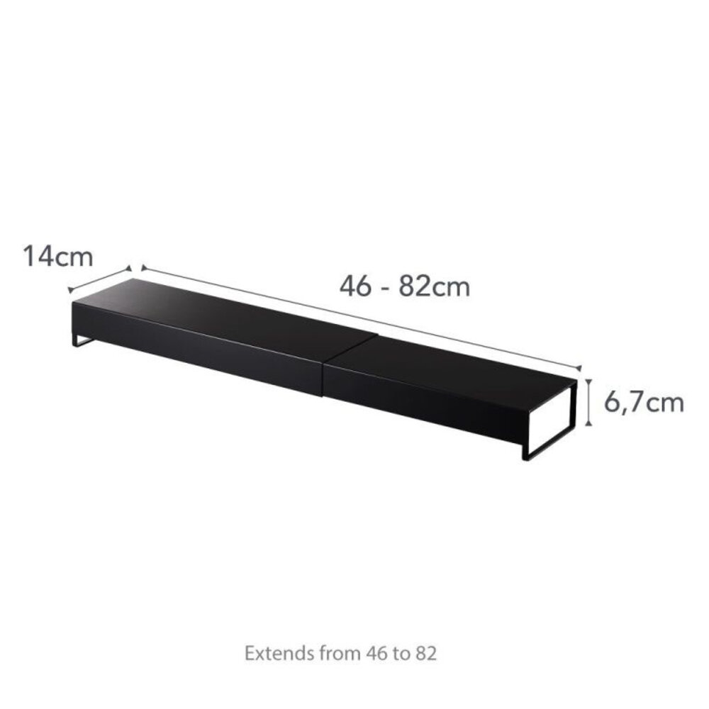 Yamazaki Yamazaki Extendable Vent Cover - Tower - Black