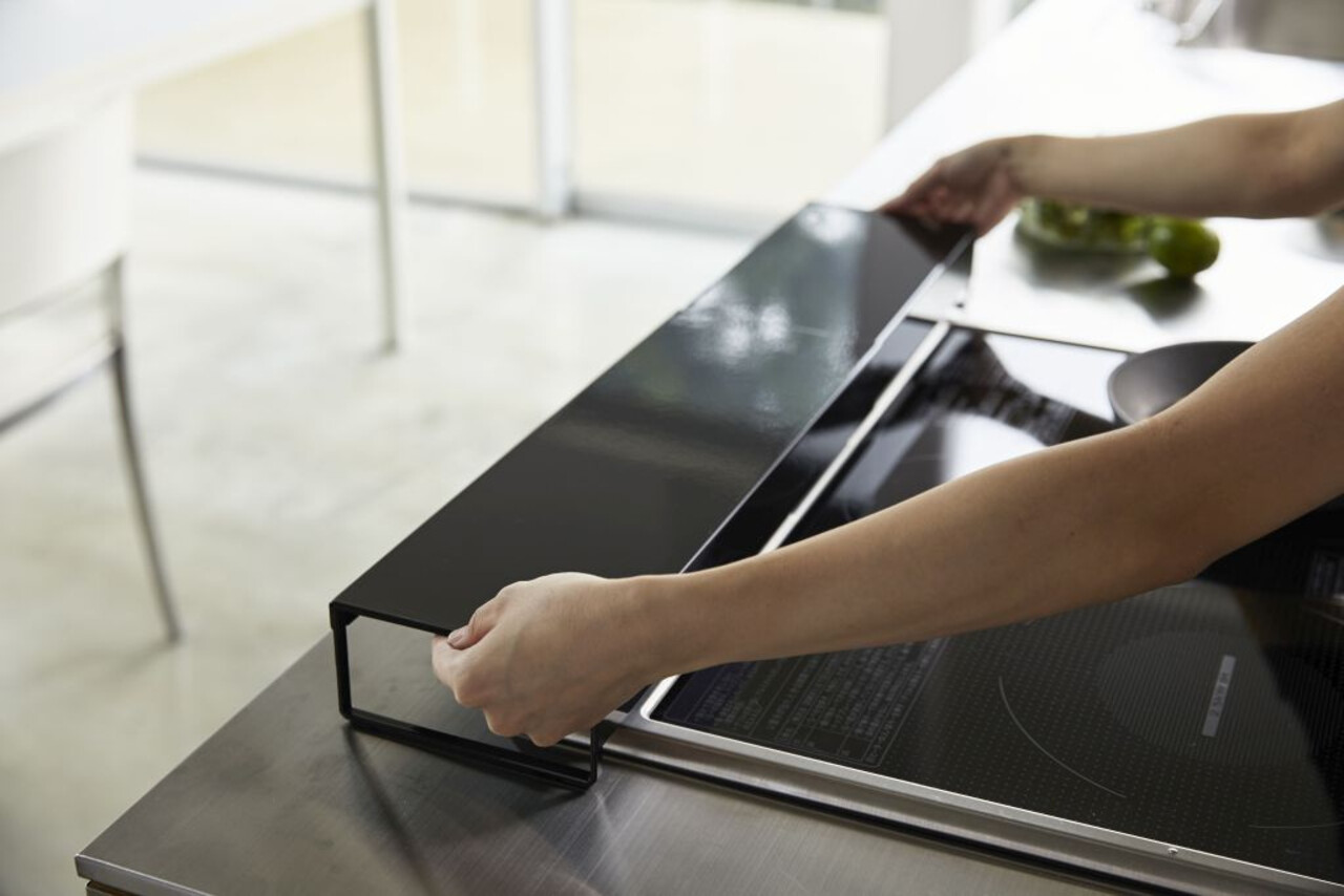 Yamazaki Yamazaki Extendable Vent Cover - Tower - Black