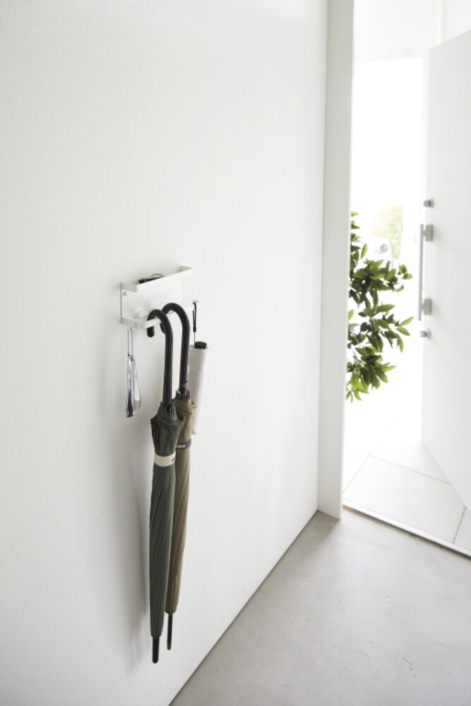 Yamazaki Yamazaki Parapluhouder Wandmontage - Smart - White Yamazaki Yamazaki Parapluhouder Wandmontage - Smart - White