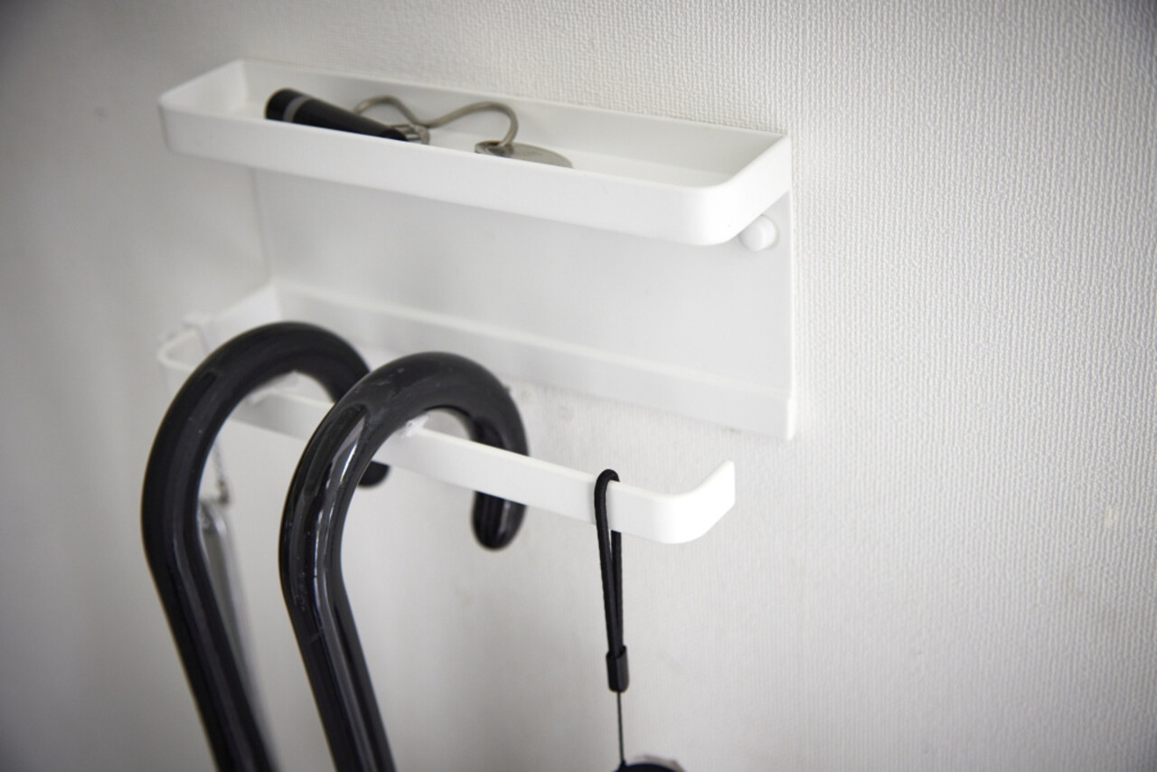 Yamazaki Yamazaki Parapluhouder Wandmontage - Smart - White Yamazaki Yamazaki Parapluhouder Wandmontage - Smart - White