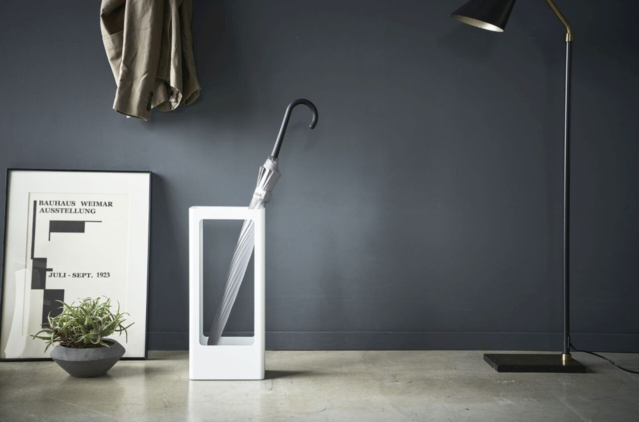 Yamazaki Yamazaki Parapluhouder Slim - Tower - White Yamazaki Yamazaki Parapluhouder Slim - Tower - White