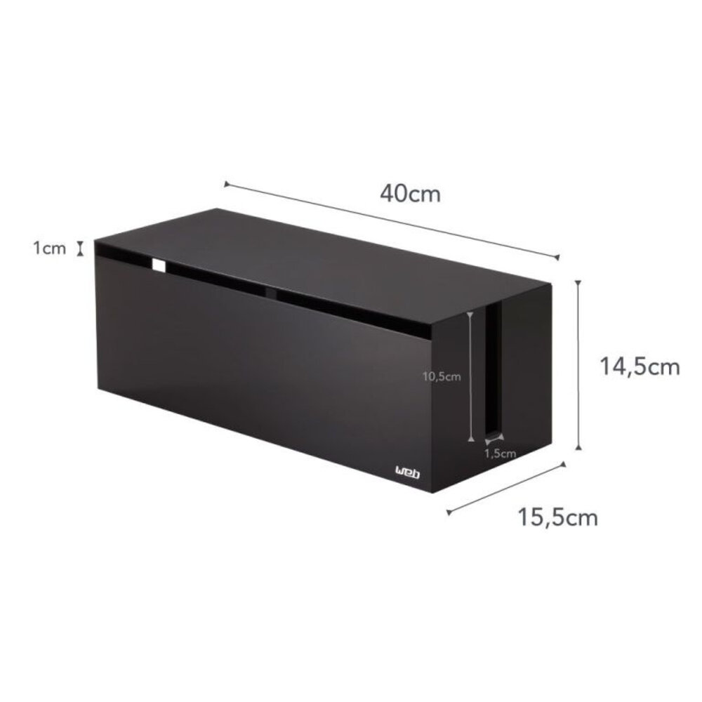 Yamazaki Yamazaki Kabelorganizer - brown/black Yamazaki Yamazaki Kabelorganizer - brown/black