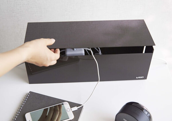 Yamazaki Yamazaki Kabelorganizer - brown/black Yamazaki Yamazaki Kabelorganizer - brown/black