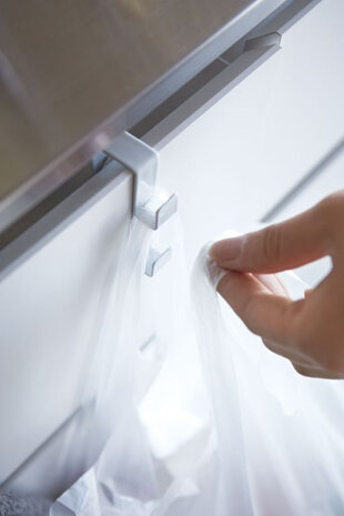 Yamazaki Yamazaki keukendoek haak voor keukenkast - Tower - white Yamazaki Yamazaki keukendoek haak voor keukenkast - Tower - white