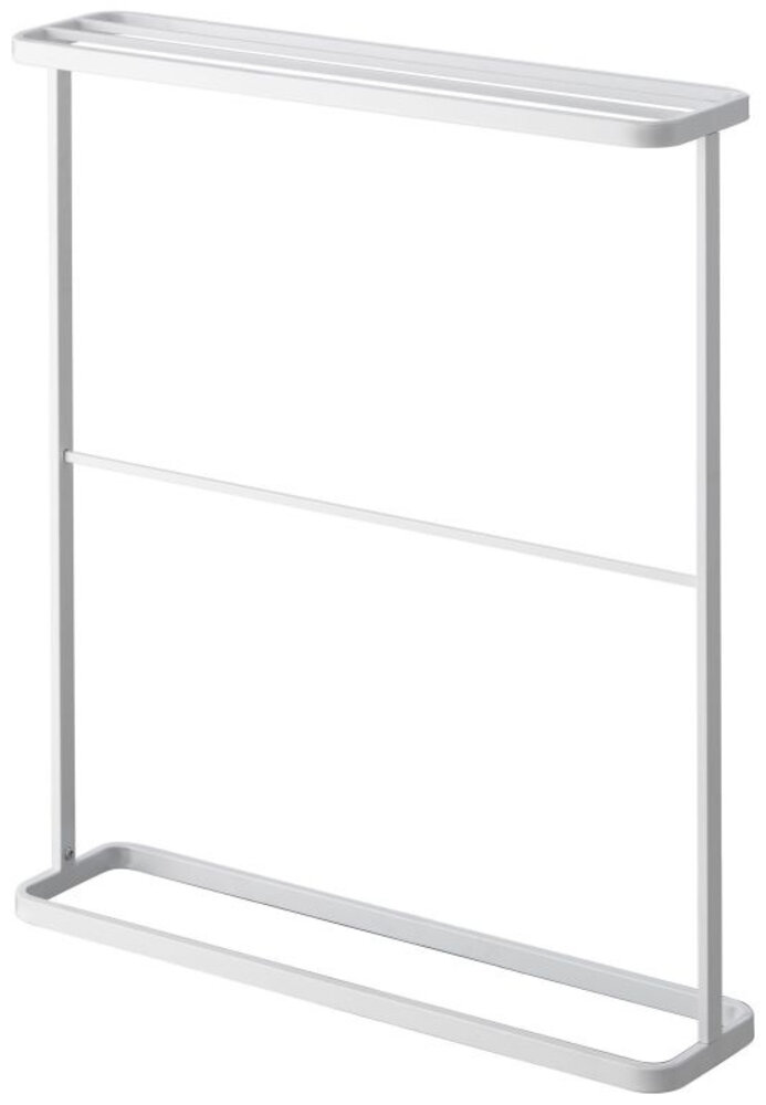 Yamazaki Yamazaki Badhanddoekenrek - Tower - white Yamazaki Yamazaki Badhanddoekenrek - Tower - white