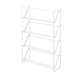 Yamazaki Yamazaki Shoe rack - Slim 4 - white Yamazaki Yamazaki Shoe rack - Slim 4 - white