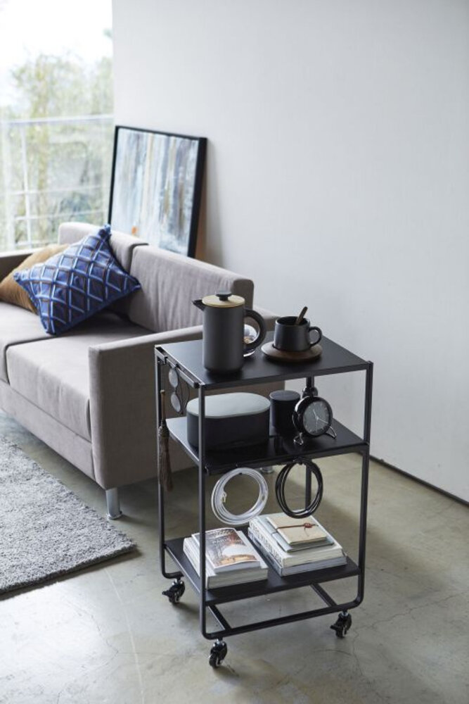 Yamazaki Yamazaki Keukentrolley - Tower - Black