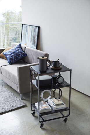 Yamazaki Yamazaki Keukentrolley - Tower - Black