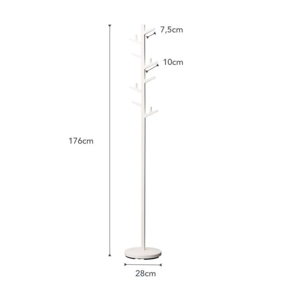 Yamazaki Yamazaki Pole Kapstok - white