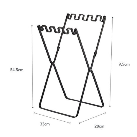 Yamazaki Yamazaki Vuilniszakhouder - Tower - black Yamazaki Yamazaki Vuilniszakhouder - Tower - black