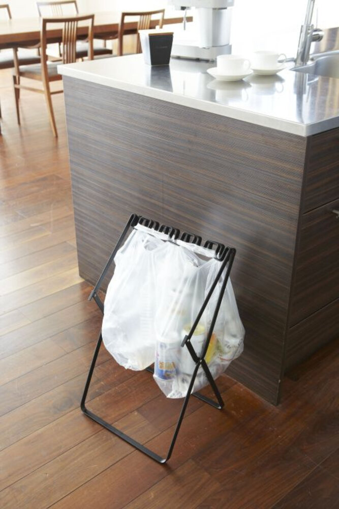 Yamazaki Yamazaki Vuilniszakhouder - Tower - black Yamazaki Yamazaki Vuilniszakhouder - Tower - black