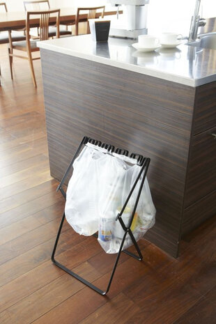 Yamazaki Yamazaki Vuilniszakhouder - Tower - black Yamazaki Yamazaki Vuilniszakhouder - Tower - black