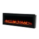LumberQ LumberQ In- opbouwsfeerhaard Nova 105 x 35 x 12,5 cm LumberQ LumberQ In- opbouwsfeerhaard Nova 105 x 35 x 12,5 cm