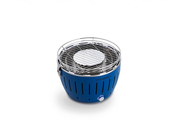LotusGrill LotusGrill Tafelbarbecue Mini - Ø292mm - Diepblauw LotusGrill LotusGrill Tafelbarbecue Mini - Ø292mm - Diepblauw