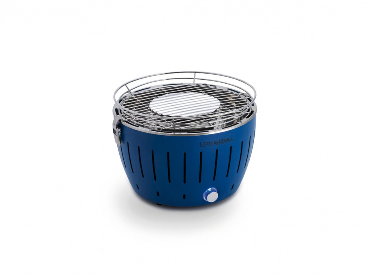 LotusGrill LotusGrill Tafelbarbecue Mini - Ø292mm - Diepblauw LotusGrill LotusGrill Tafelbarbecue Mini - Ø292mm - Diepblauw
