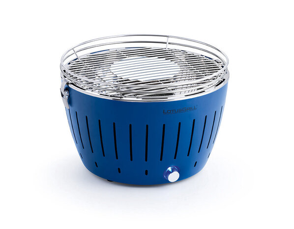 LotusGrill LotusGrill Classic Tafelbarbecue - Ø350mm - Diepblauw LotusGrill LotusGrill Classic Tafelbarbecue - Ø350mm - Diepblauw