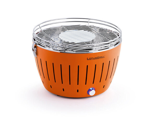 LotusGrill LotusGrill Classic Tafelbarbecue - Ø350mm - Oranje LotusGrill LotusGrill Classic Tafelbarbecue - Ø350mm - Oranje