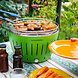 LotusGrill LotusGrill Classic Tafelbarbecue - Ø350mm - Groen LotusGrill LotusGrill Classic Tafelbarbecue - Ø350mm - Groen