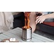 Vulcano Volcano Pellet Tafelhaard Klein RVS Vulcano Volcano Pellet Tafelhaard Klein RVS