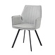Livingfurn Livingfurn Louise Grey Eetkamerstoelen Livingfurn Livingfurn Louise Grey Eetkamerstoelen