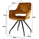 Livingfurn Livingfurn Capp Oker Velvet (set of 2) Livingfurn Livingfurn Capp Oker Velvet (set of 2)