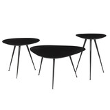 Brix Brix Loua Black set of 3 Brix Brix Loua Black set of 3