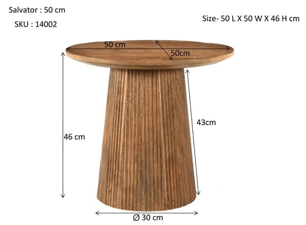 Livingfurn Livingfurn Salvator 50 cm