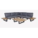 Eurofar Eurofar Lota Lounge Corner Set | 3 Stuks | Antraciet