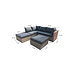 Eurofar Eurofar Almadia Modulo Lounge Corner Set | 4 Stuks | Natural Kobo | Grijs