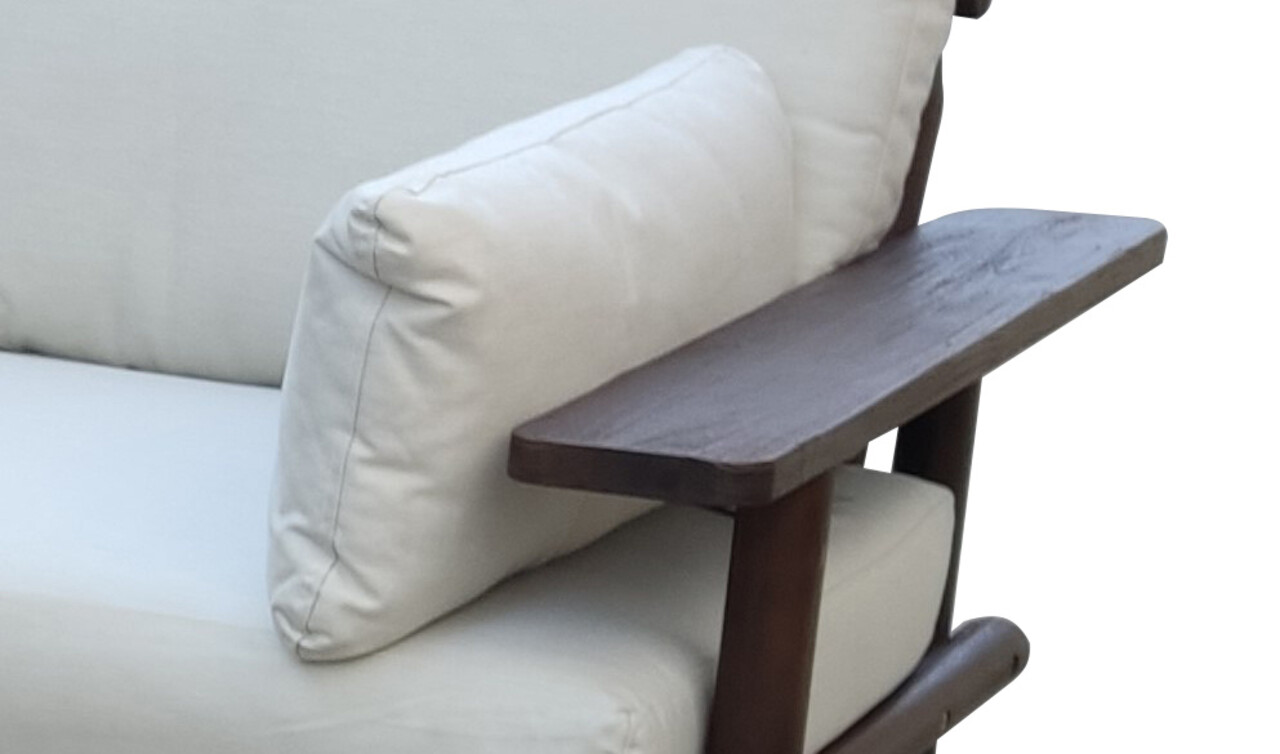 Eurofar Eurofar Laruna Lounge Corner Set | 2 stuks | Hout Acacia Vintage Donker Teak Look