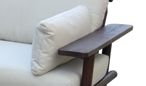 Eurofar Eurofar Laruna Lounge Corner Set | 2 stuks | Hout Acacia Vintage Donker Teak Look