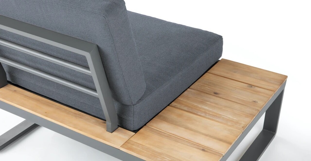 Eurofar Eurofar Albufeira Modular Lounge Corner Set | Alu Antraciet