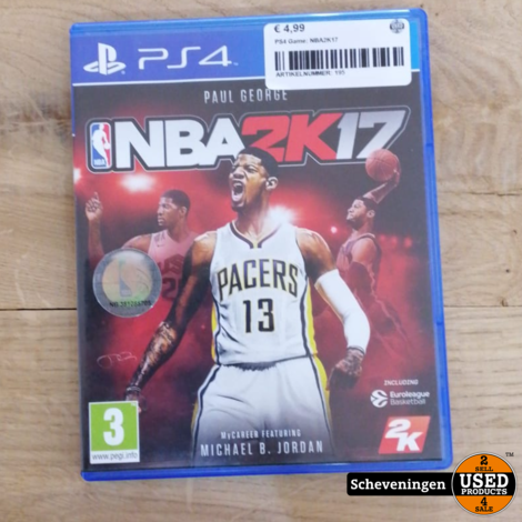 PS4 Game: NBA2K17