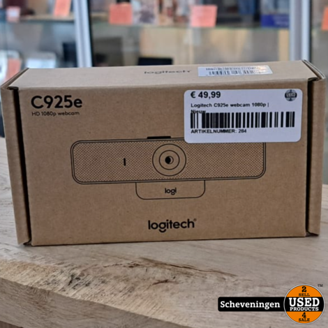 Logitech C925e webcam 1080p | Nieuw